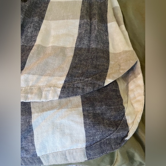 Fall 🍁 Check Pattern Shirt Dress - Picture 6 of 11